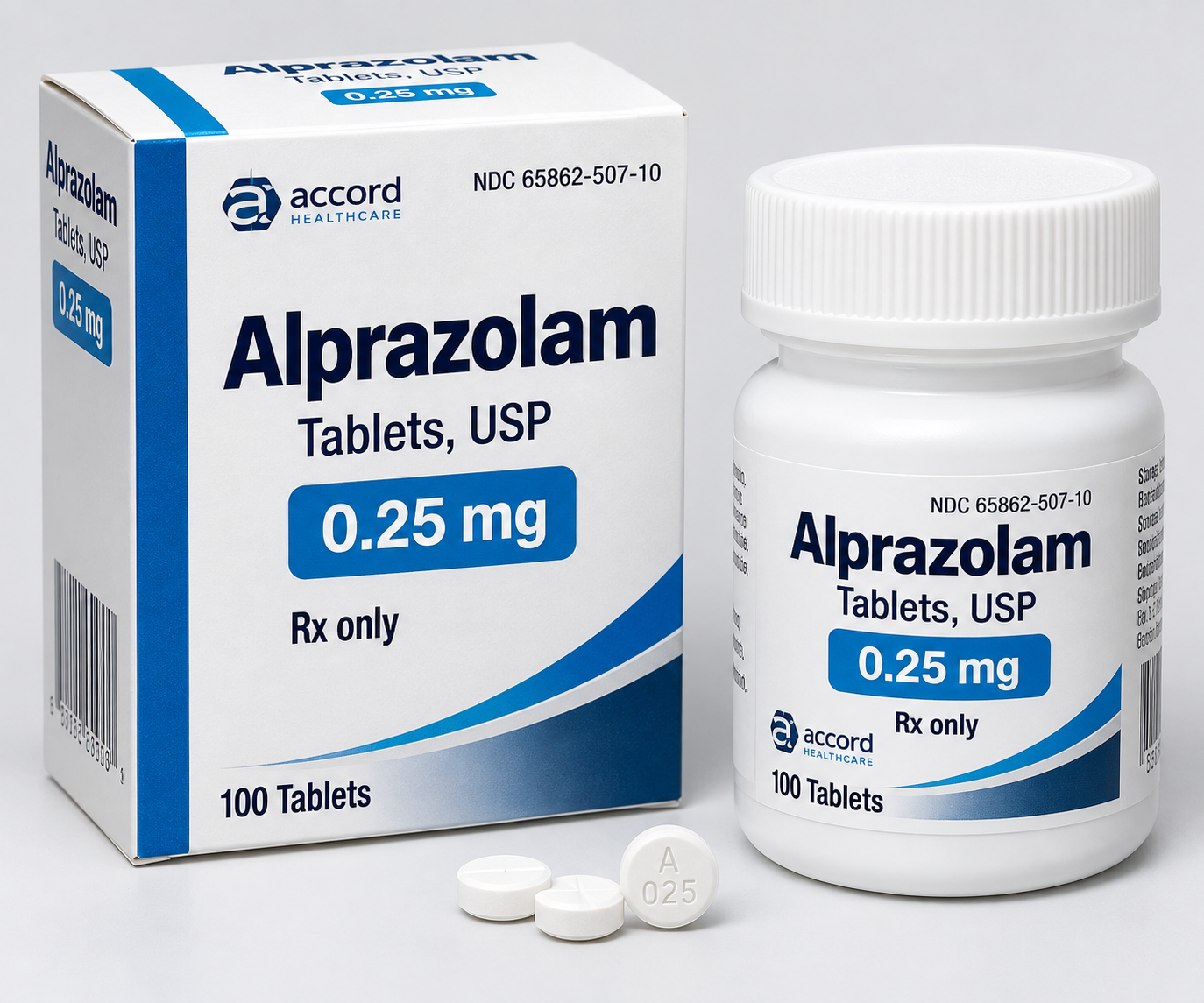 Alprazolam 0.25mg