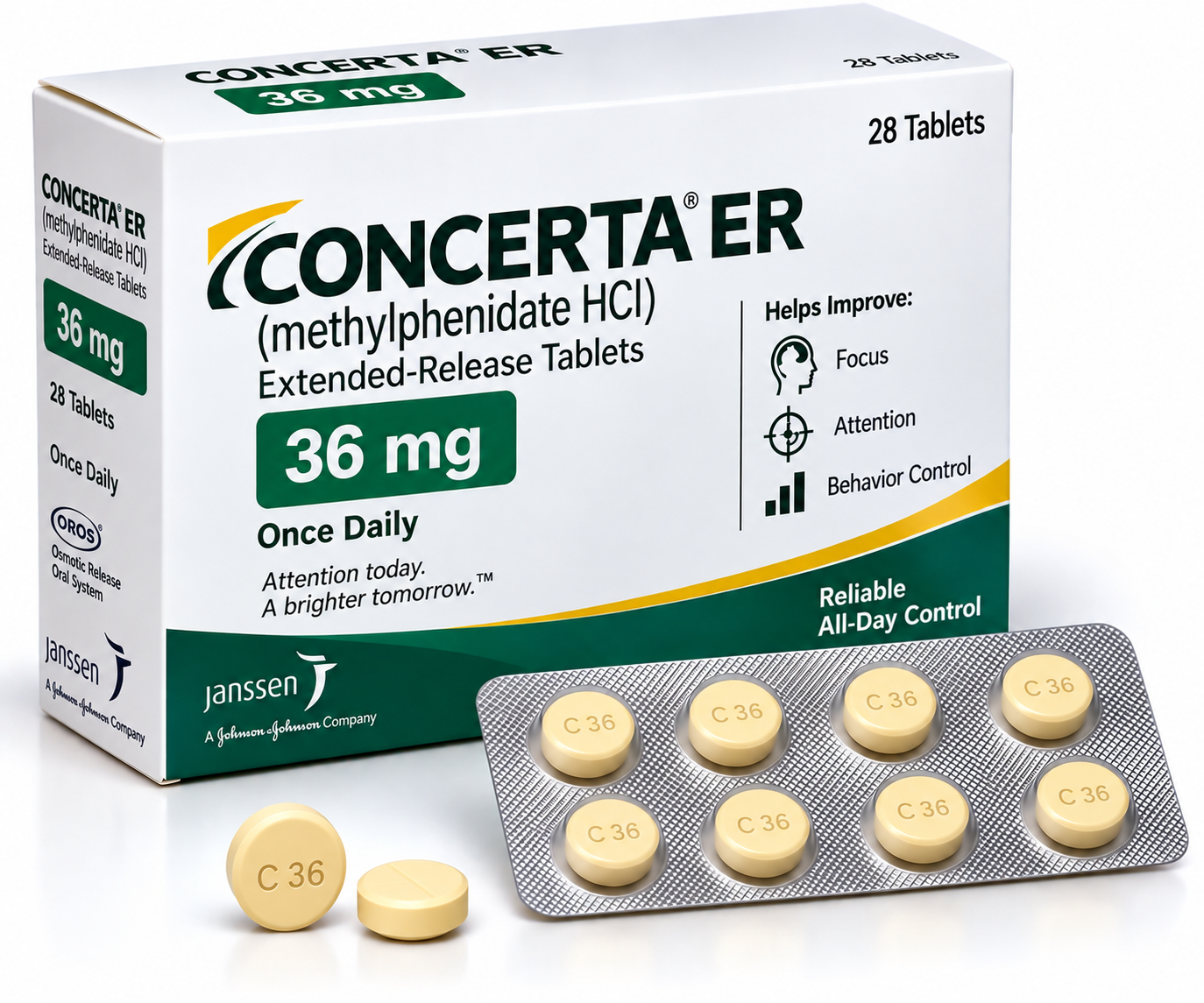 Concerta ER 36mg