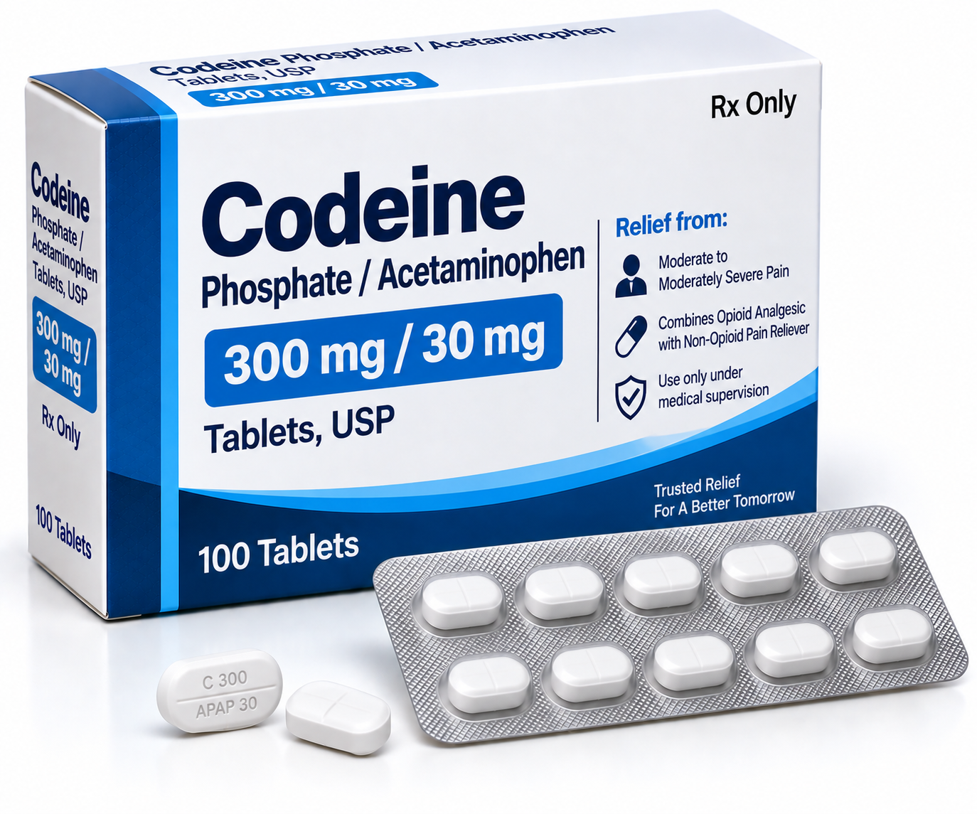 Codeine 300/30mg